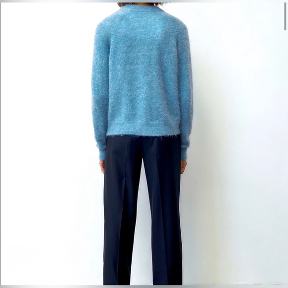 Zara SWEATER WITH WOOL AND ALPACA - Picture 5 of 12